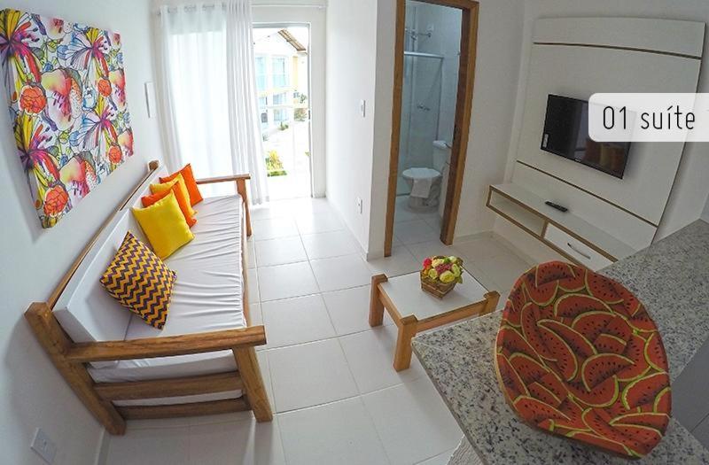 Apartamento Na Praia Taperapuan/Prox. Axe Moi/Mobiliado Πόρτο Σεγκούρο Εξωτερικό φωτογραφία